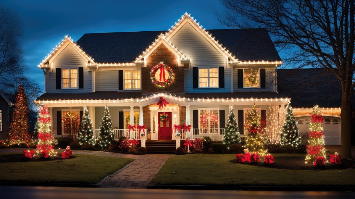 Christmas Light Installation